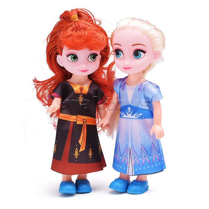 Кукла 15 см. Эльза и Анна