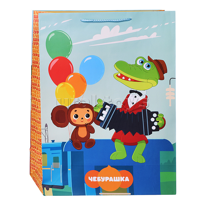 Пакет подарочный матовый "Союзмультфильм" М xl 33*46*15см. Пакет подарочный матовый "Союзмультфильм" М xl 33*46*15см.