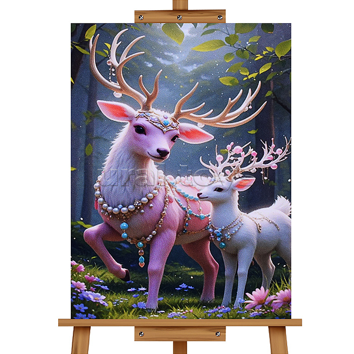 Мозаика алмазная "Семья" 20*30см.