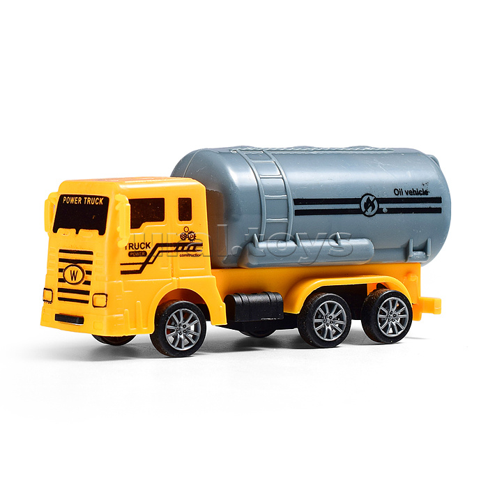 Машина "Трактор с эскаватором" под колпаком