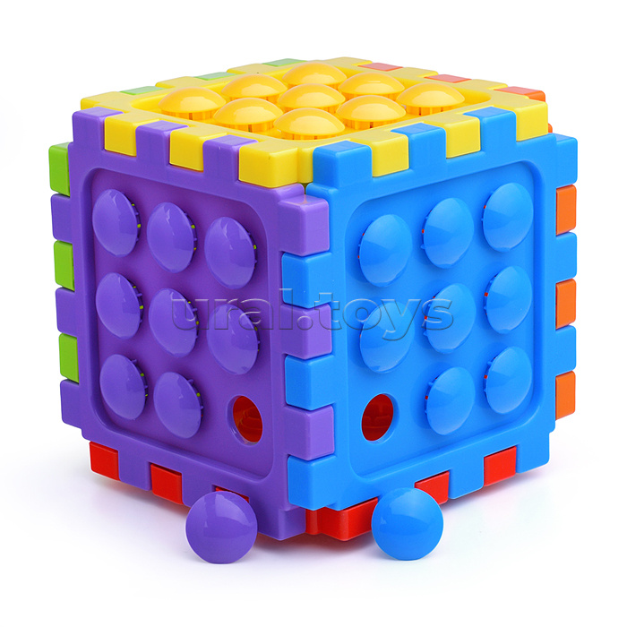 Куб развивающий "Мультикуб" в коробке