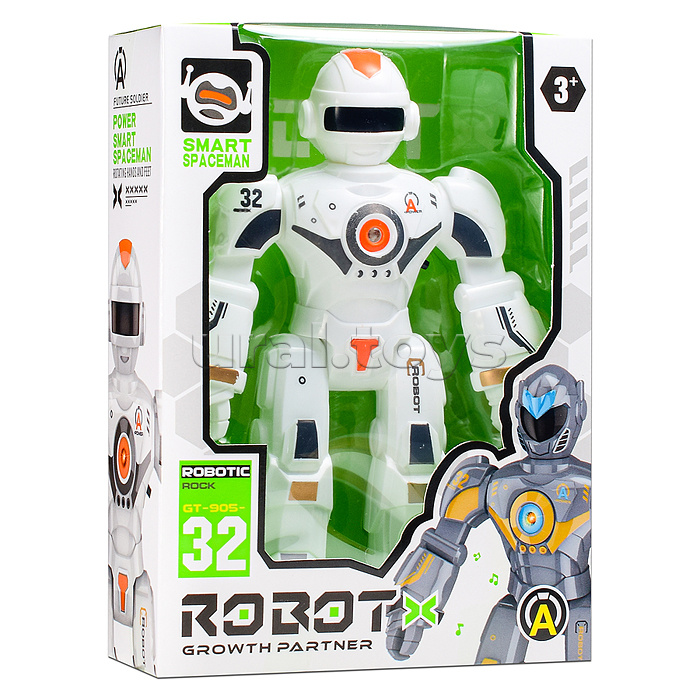 Робот "Роберто" (свет, звук) в коробке