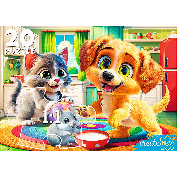 Пазлы-макси 20 "Веселая компания"