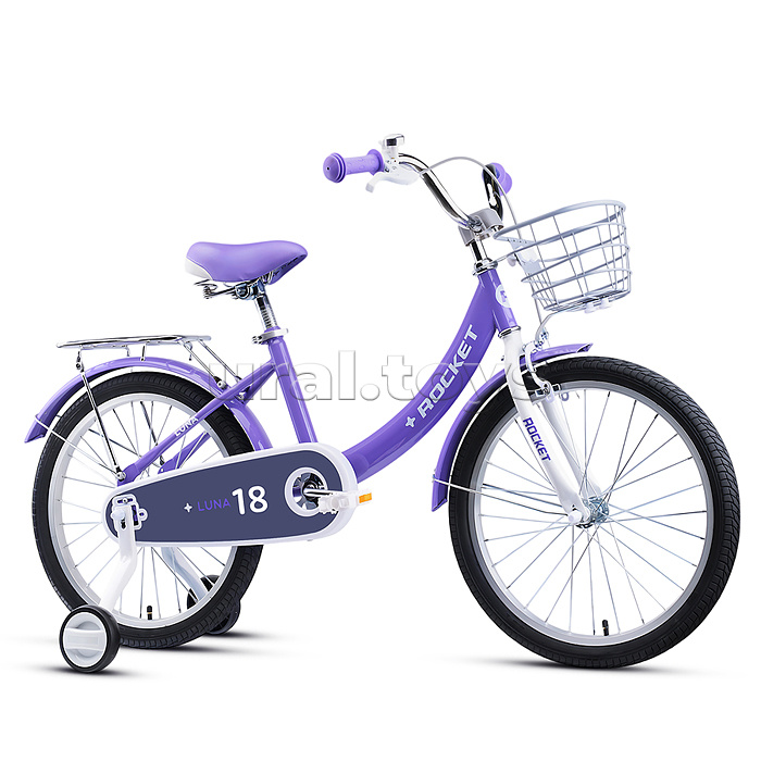 Велосипед 18" Rocket Luna, цвет сиреневый
