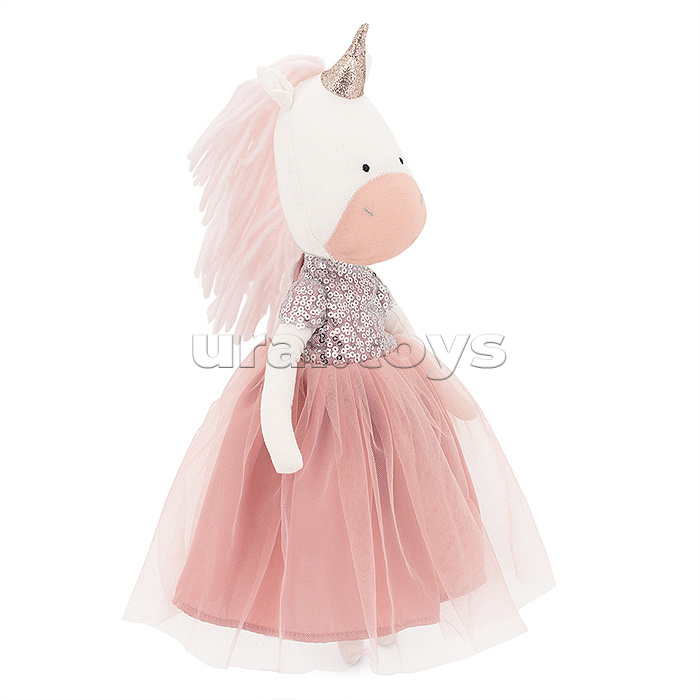 Единорог Дафни: Розовое платье с пайетками 30