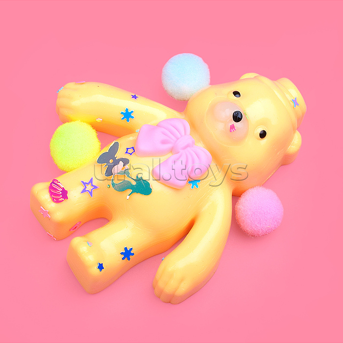 Игрушка-антистресс "Мишка в шляпе"