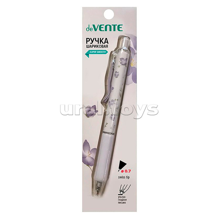 Ручка шариковая автоматическая "Aroma Flowers" d=0,7 мм, ультра гладкое письмо Ручка шариковая автоматическая "Aroma Flowers" d=0,7 мм, ультра гладкое письмо