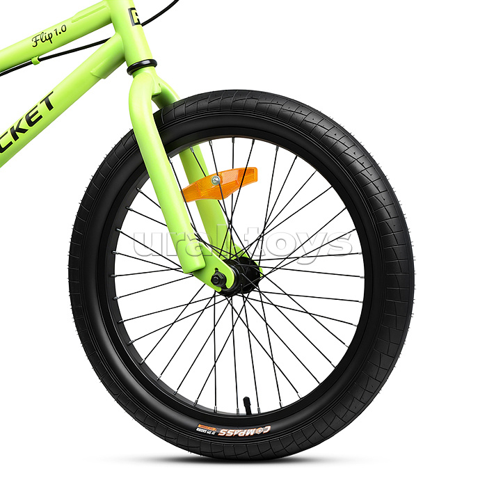 Велосипед 20" Rocket BMX Flip 1.0, цвет зеленый, размер 20,5"