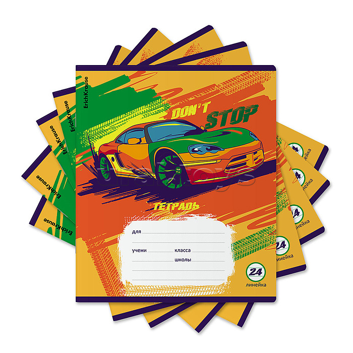 Тетрадь 24л. линейка "Graphic Car" Тетрадь 24л. линейка "Graphic Car"