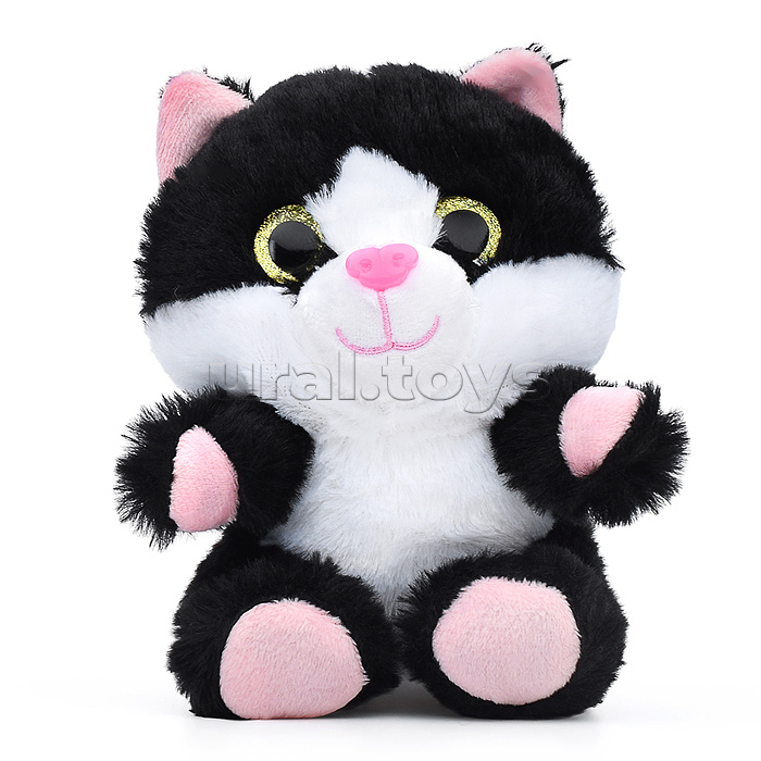 Крошка котенок 15 см., черный