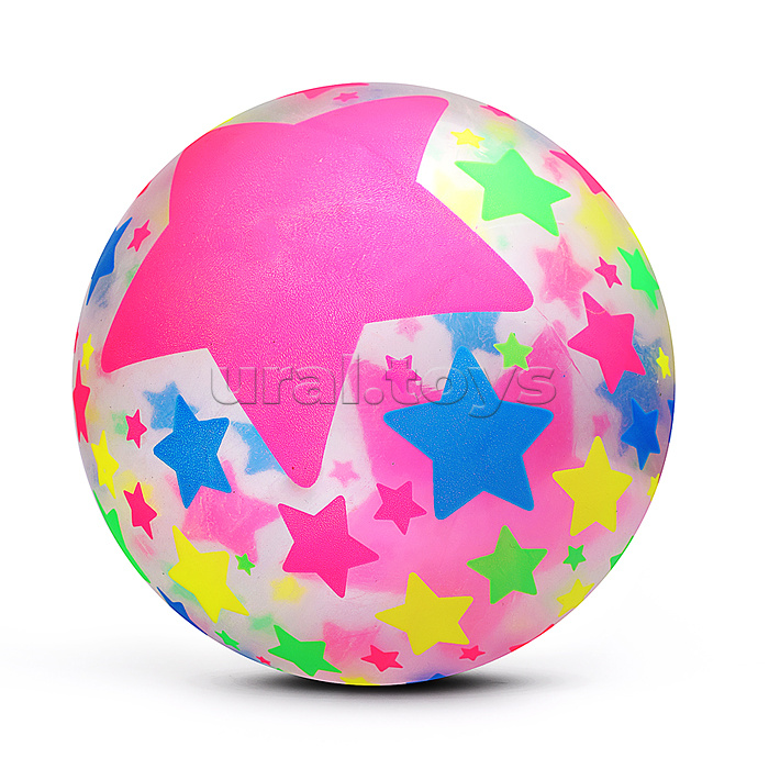 Мяч надувной детский PVC "Звёздный гол" 22см
