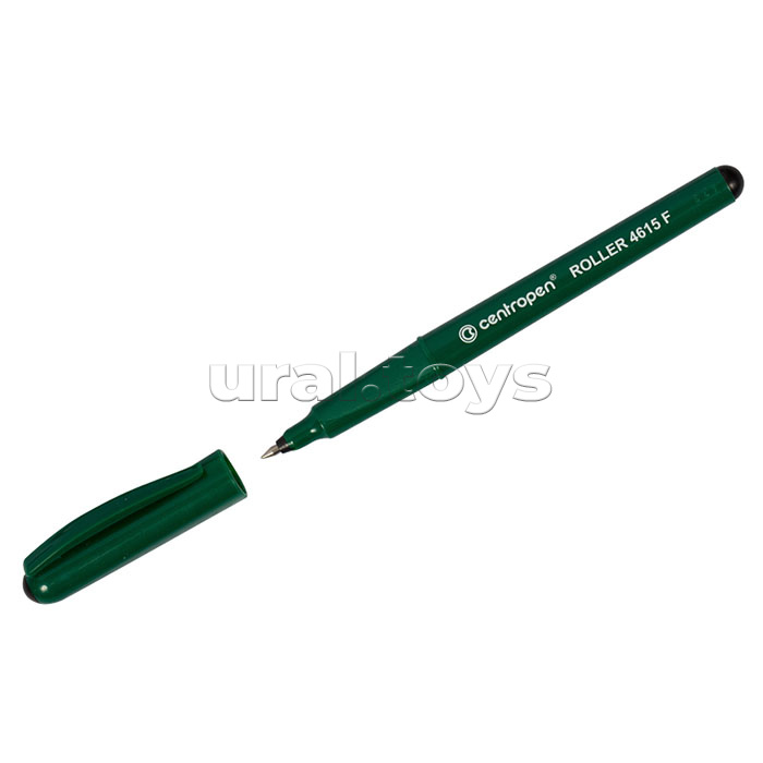 Ручка-роллер черная, 0,3мм, трехгран., одноразовая