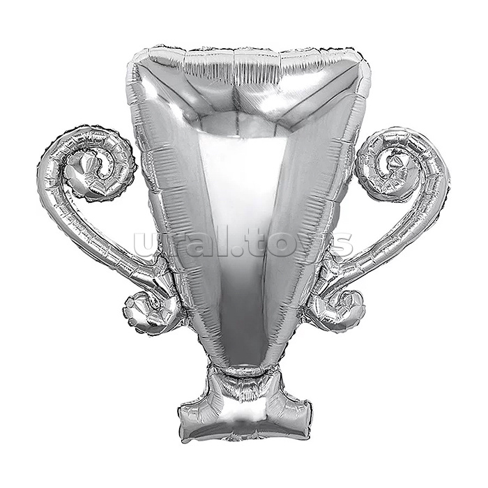 Шар (36''/91 см) Фигура, Кубок Чемпиона, Серебро, 1 шт. в уп.