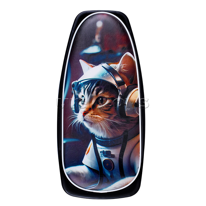 Игрушка Снегокат детский 204 "Вызов" разборный с высокой рамой и со спинкой (Космическое путешествие)