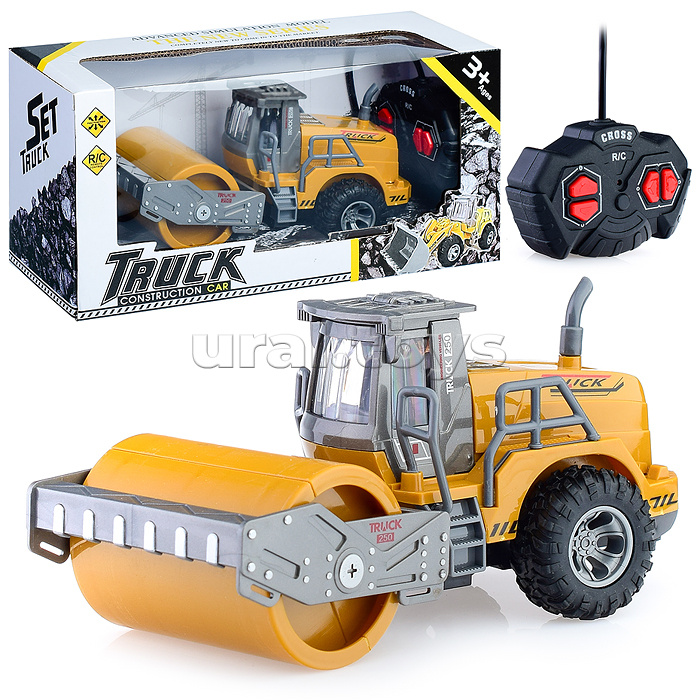 Спецтехника "Дорожный каток" р/у 27MHz, в коробке