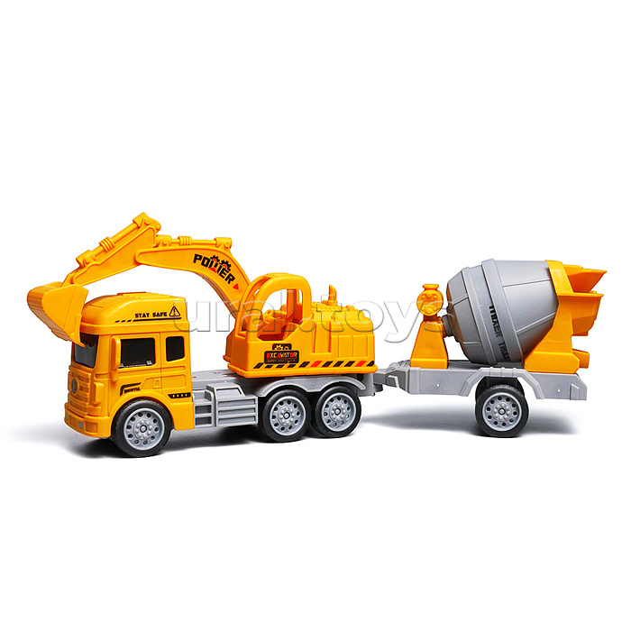 Машина "Стройка мечты" в коробке