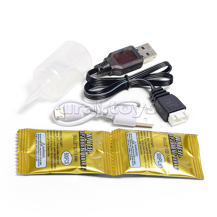 Автомат "Десант" стреляет гелевыми пулями, в коробке