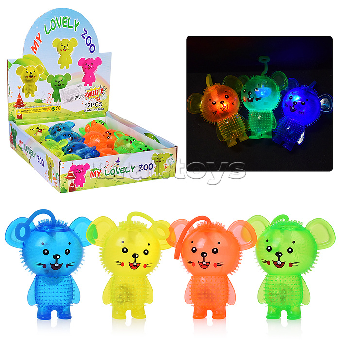 Игрушка-пищалка "Мышка" в коробке