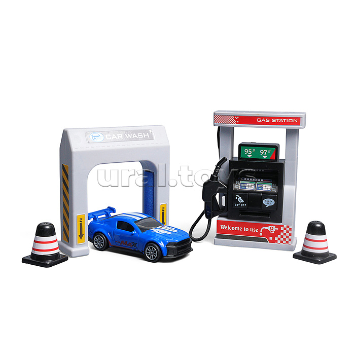 Заправочная станция "Топливный пункт" в коробке