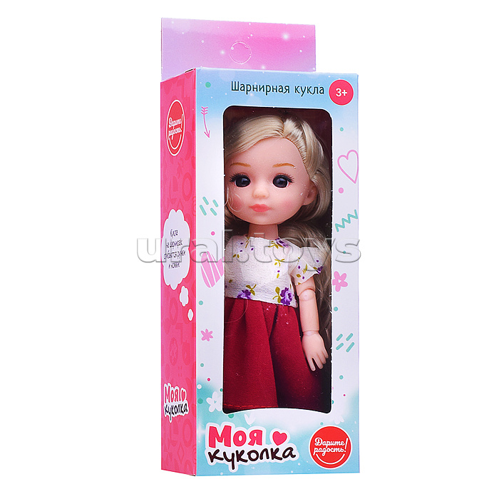 Кукла шарнирная "Моя куколка" "Николь" в коробке
