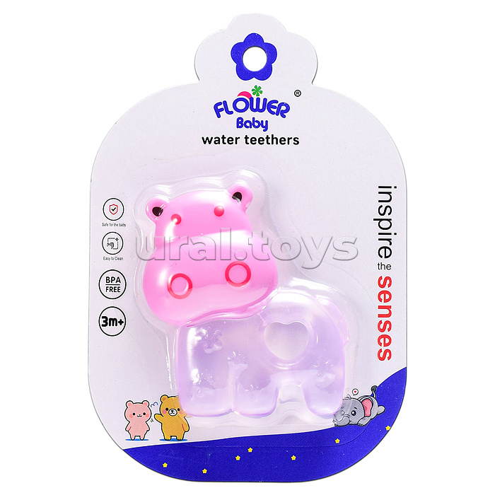 Игрушка -грызунок "Бегемот"