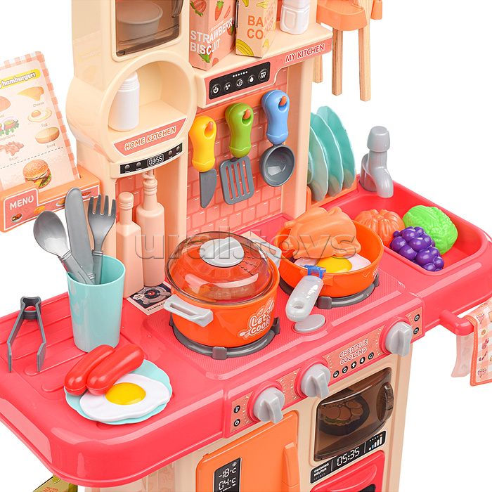 Игровой набор кухня "Любимая кухня" цвет розовый, в коробке Игровой набор кухня "Любимая кухня" цвет розовый, в коробке