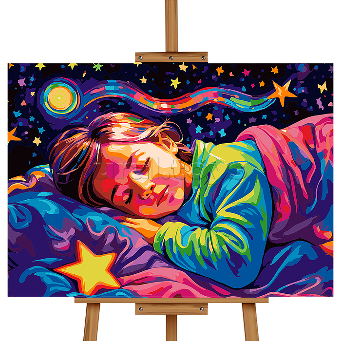 Картина по номерам "Звёздные сны" 50*40 см