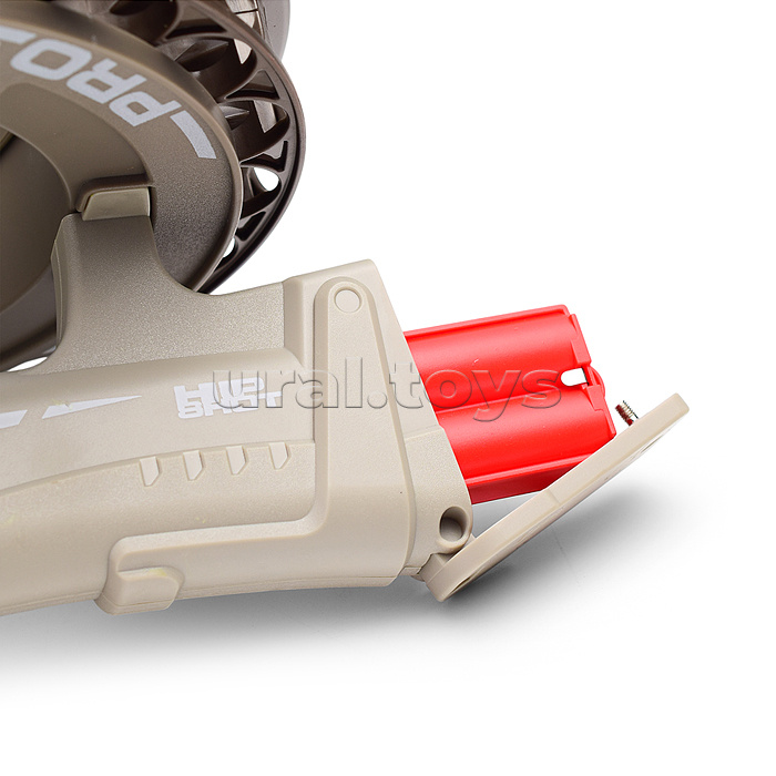 Бластер "Ярость" с мягкими пулями. в коробке