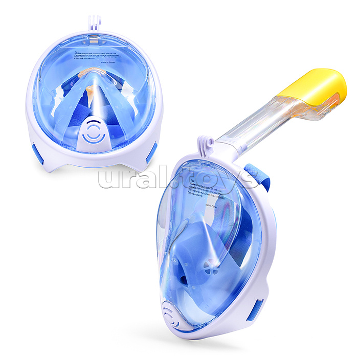 Маска для плавания и снорклинга с креплением для камеры