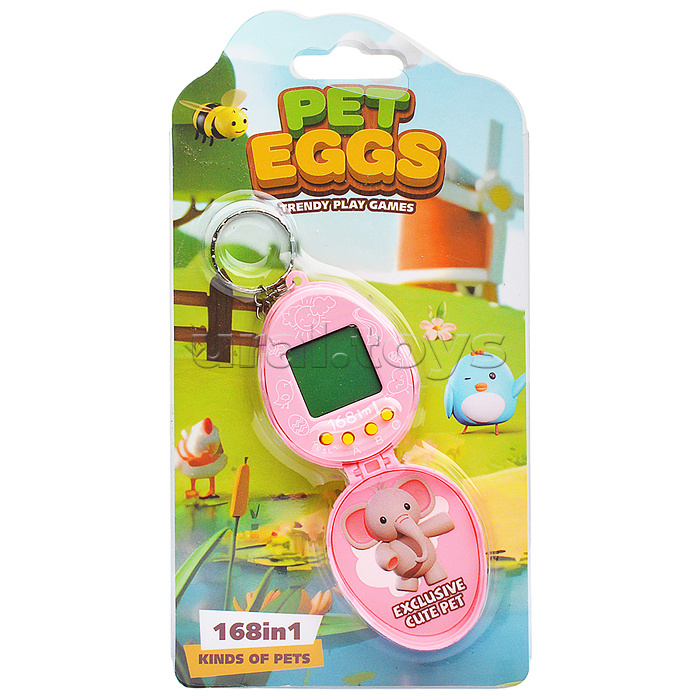 Игра электронная "Pet egg-2" на листе