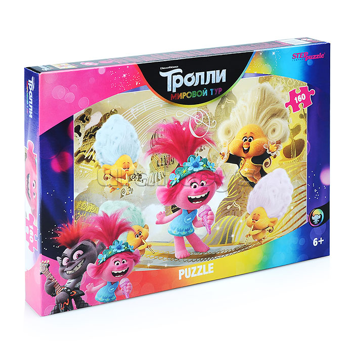 Пазлы 160 "Trolls - 2" (DreamWorks)