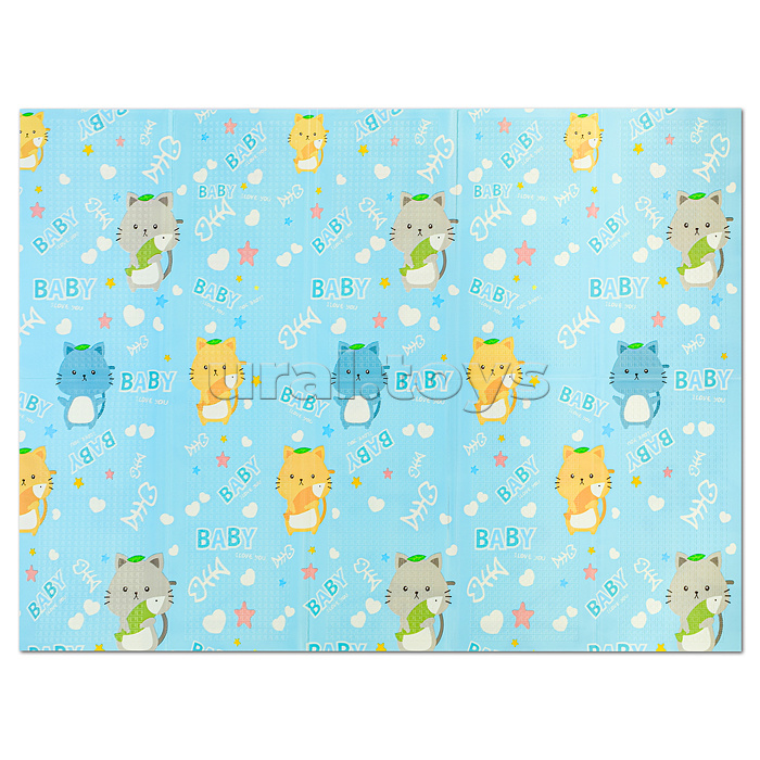 Коврик развивающий "Ростомер с совами" (150*200*0.6 см.)