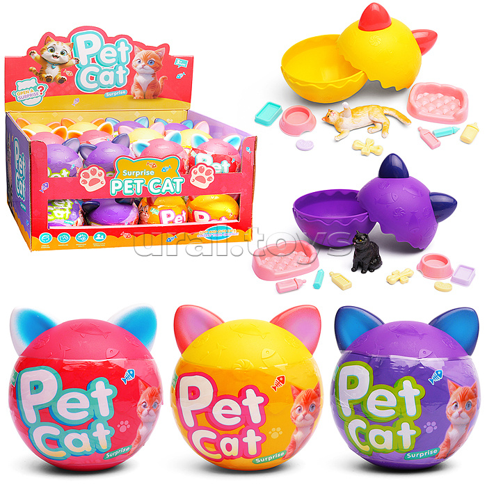 Набор животных  "Кошечка" (в ассортименте) в коробке Набор животных  "Кошечка" (в ассортименте) в коробке