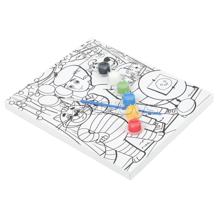 Холст для росписи 20х25 см "Союзмультфильм"