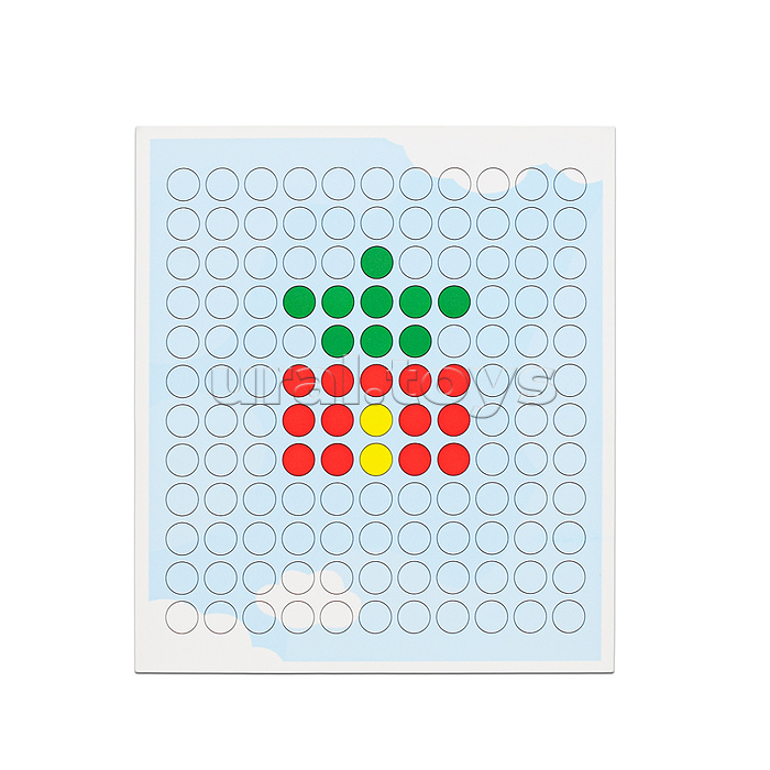 Мозаика магнитная "Динозаврик" в коробке