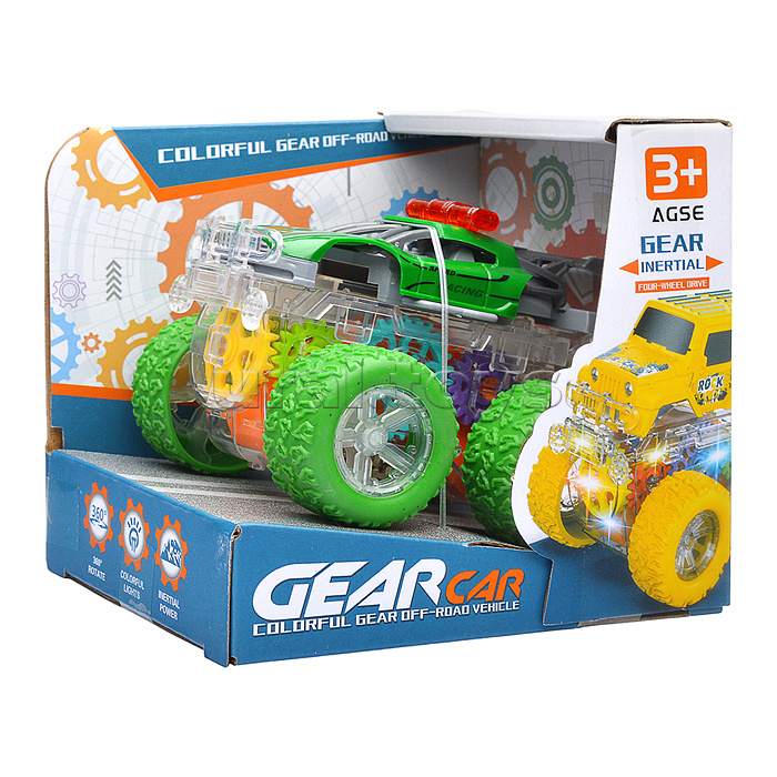 Машина "Полицейский трюк" в коробке