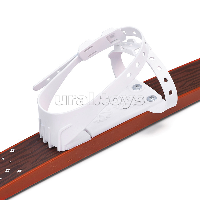 Лыжи детские "Зимний лес" ROCKET SKI KIDS 75/75 см, универсальное крепление, с палками