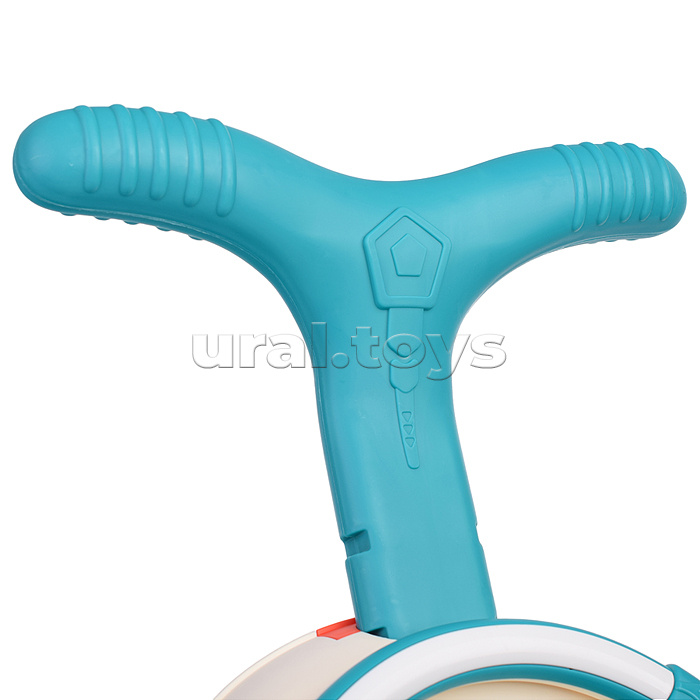 Игровой центр-Каталка "Вместе весело" голубой, на батарейках, в коробке