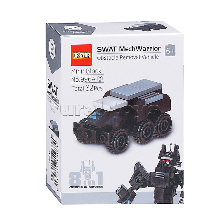 Конструктор "Робот собровец" в коробке