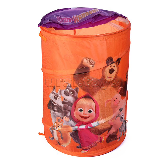 Корзина для игрушек "Маша и Медведь" 43*60см.