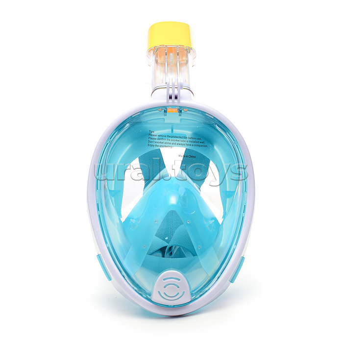 Маска для плавания и снорклинга с креплением для камеры