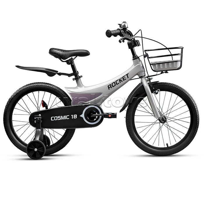 Велосипед 18" Rocket Cosmic, цвет серый