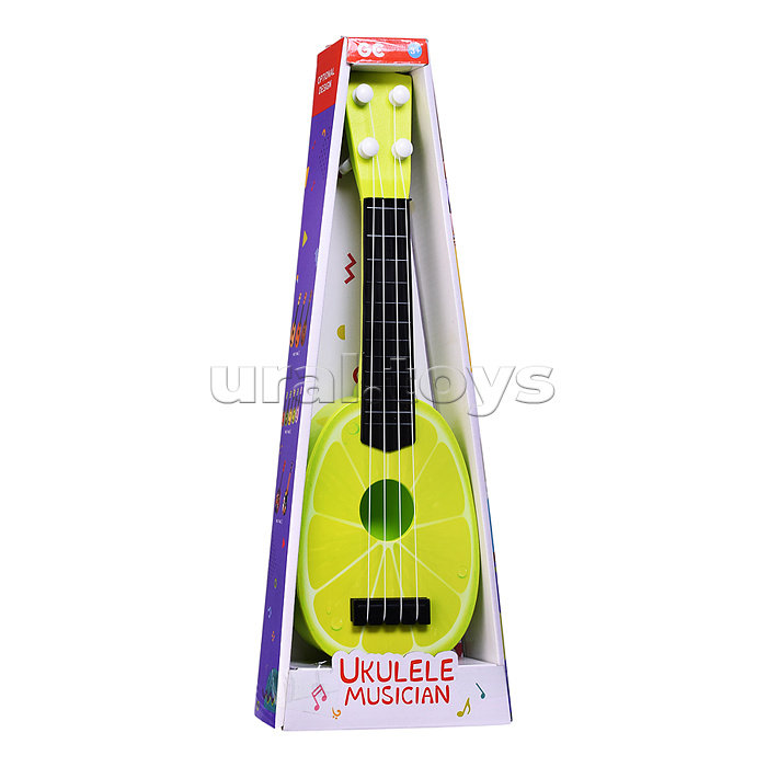 Гитара "Сочные фрукты" в коробке