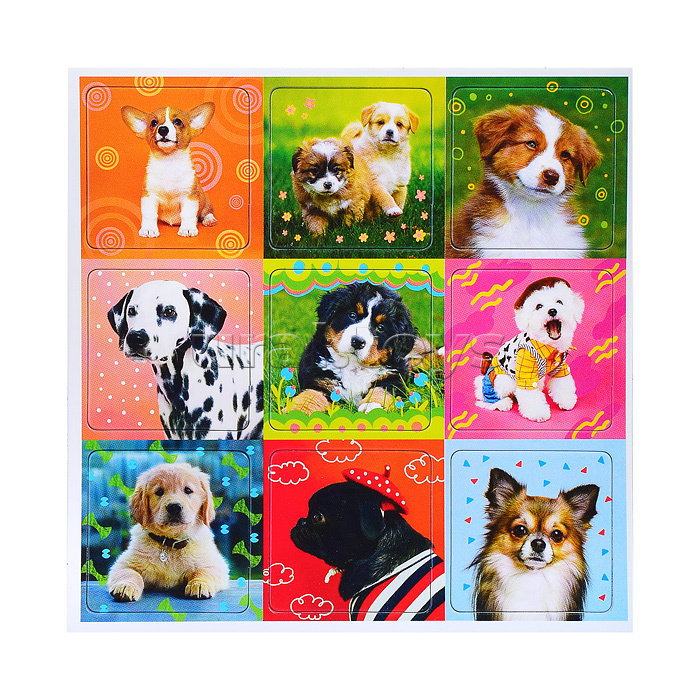 Настольная игра МЕМО "Милые щенки" 36 карточек