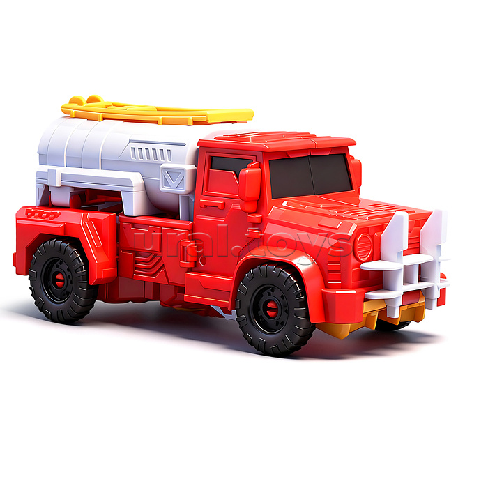 Робот трансформирующийся в пожарную службу, в коробке