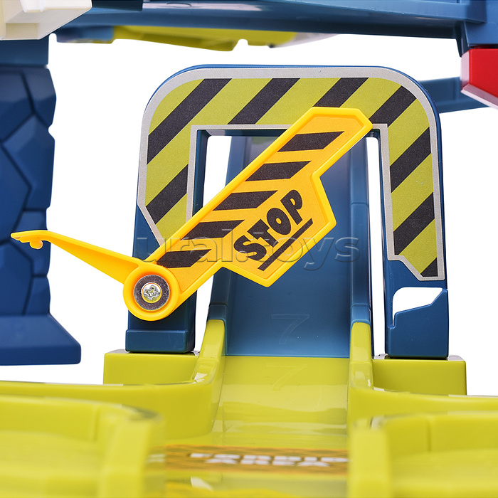 Паркинг-Трек "Городская эстакада с динозаврами" в коробке