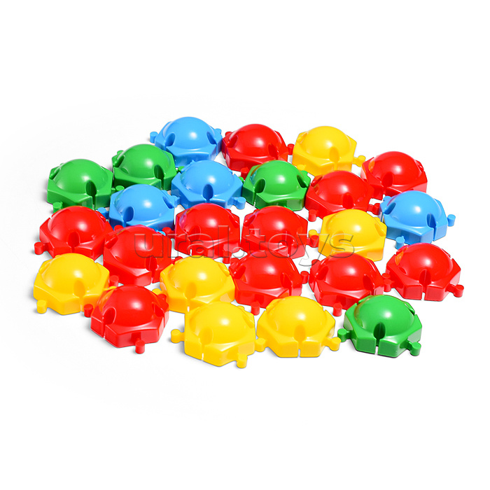 Мозаика пазлы Черепашки (40мм.25шт.)