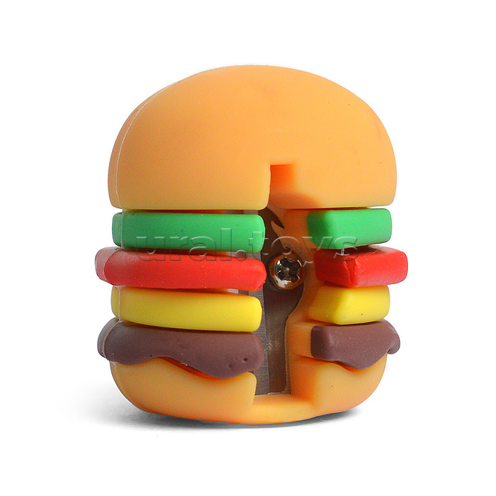 Точилка "Fast food" 3,5х2х1 см, в ассортименте