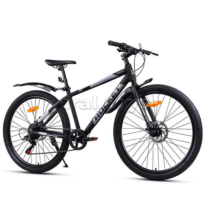 Велосипед 26" Rocket Ranon 26, цвет черный, размер 16"