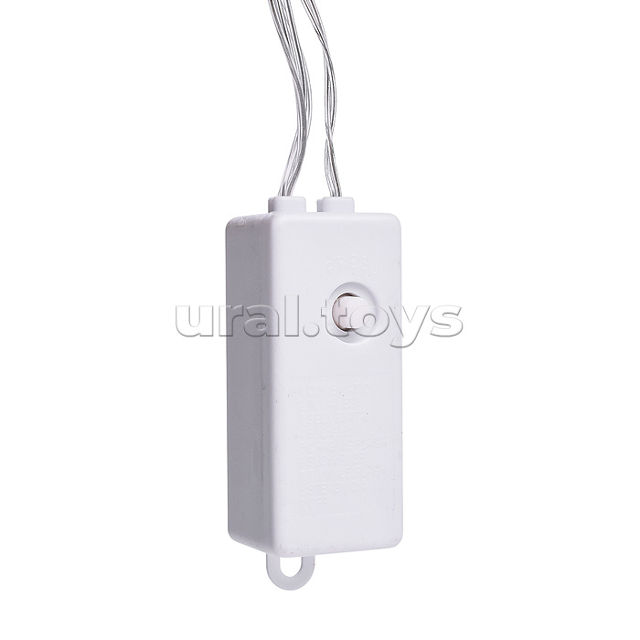 Электрогирлянда 3м, 200 ламп, теплый